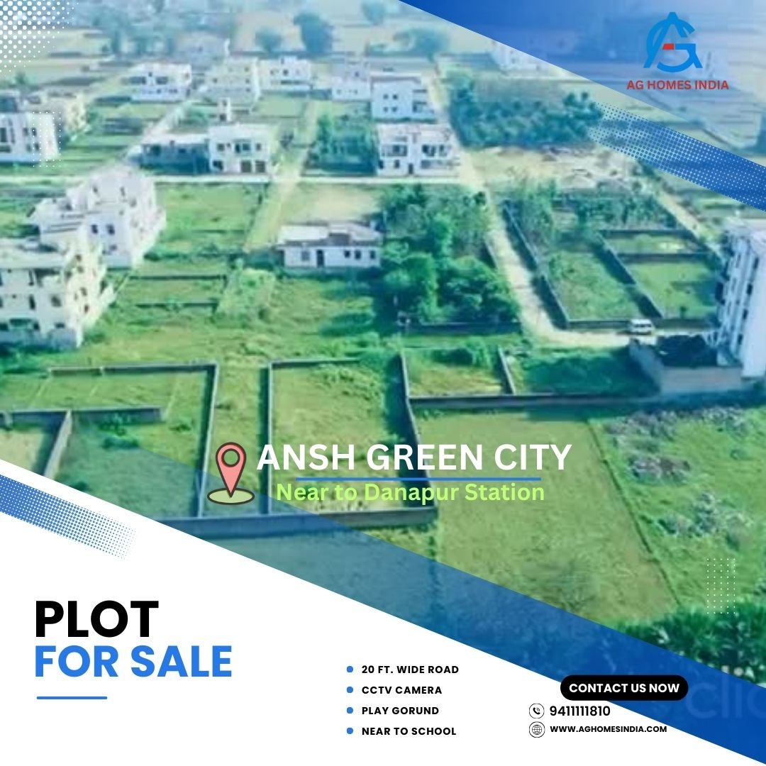 Plots for Sale in Ansh Green City near Danapur Station – AG Homes India