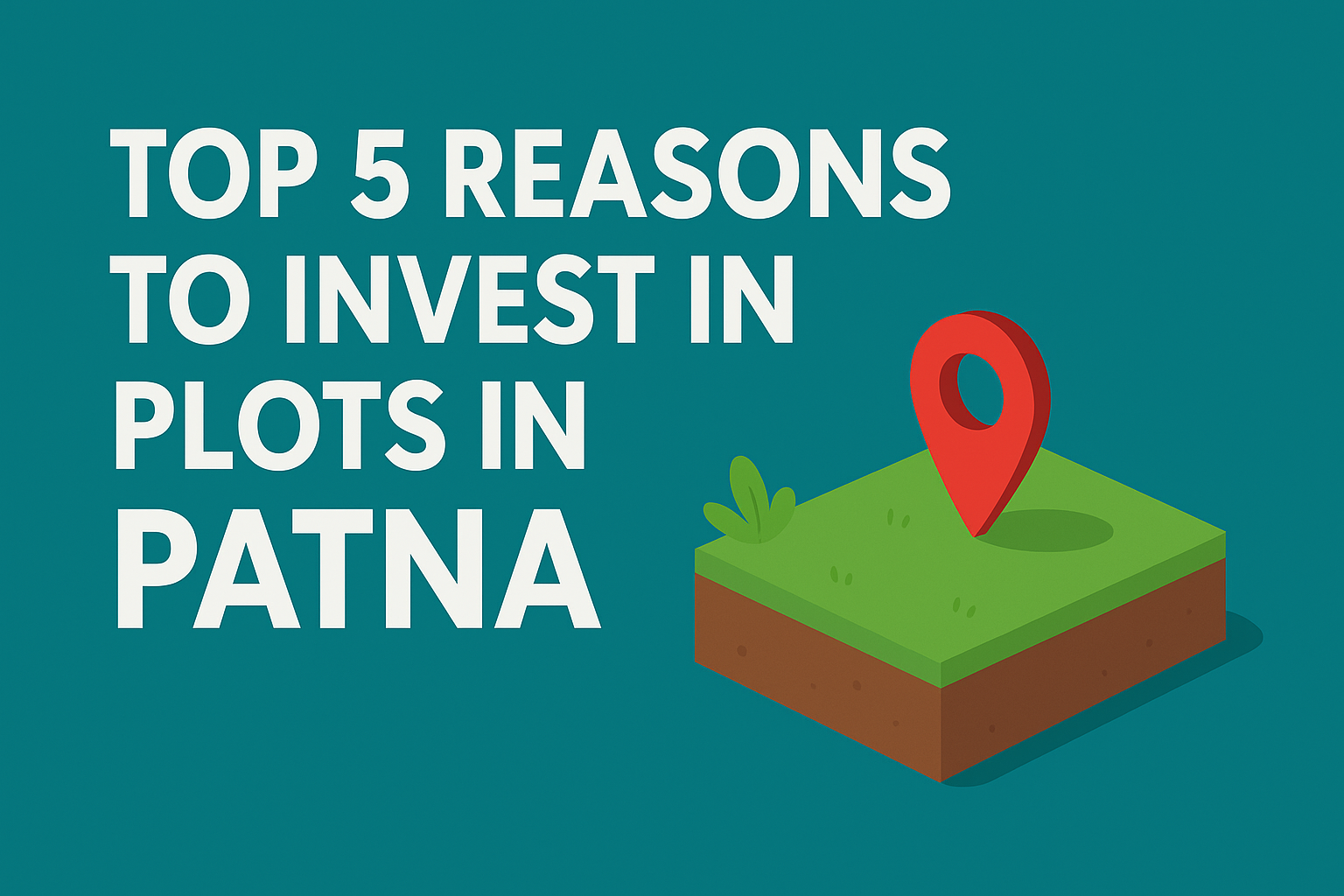 Top 5 Reasons to Invest in Plots in Patna