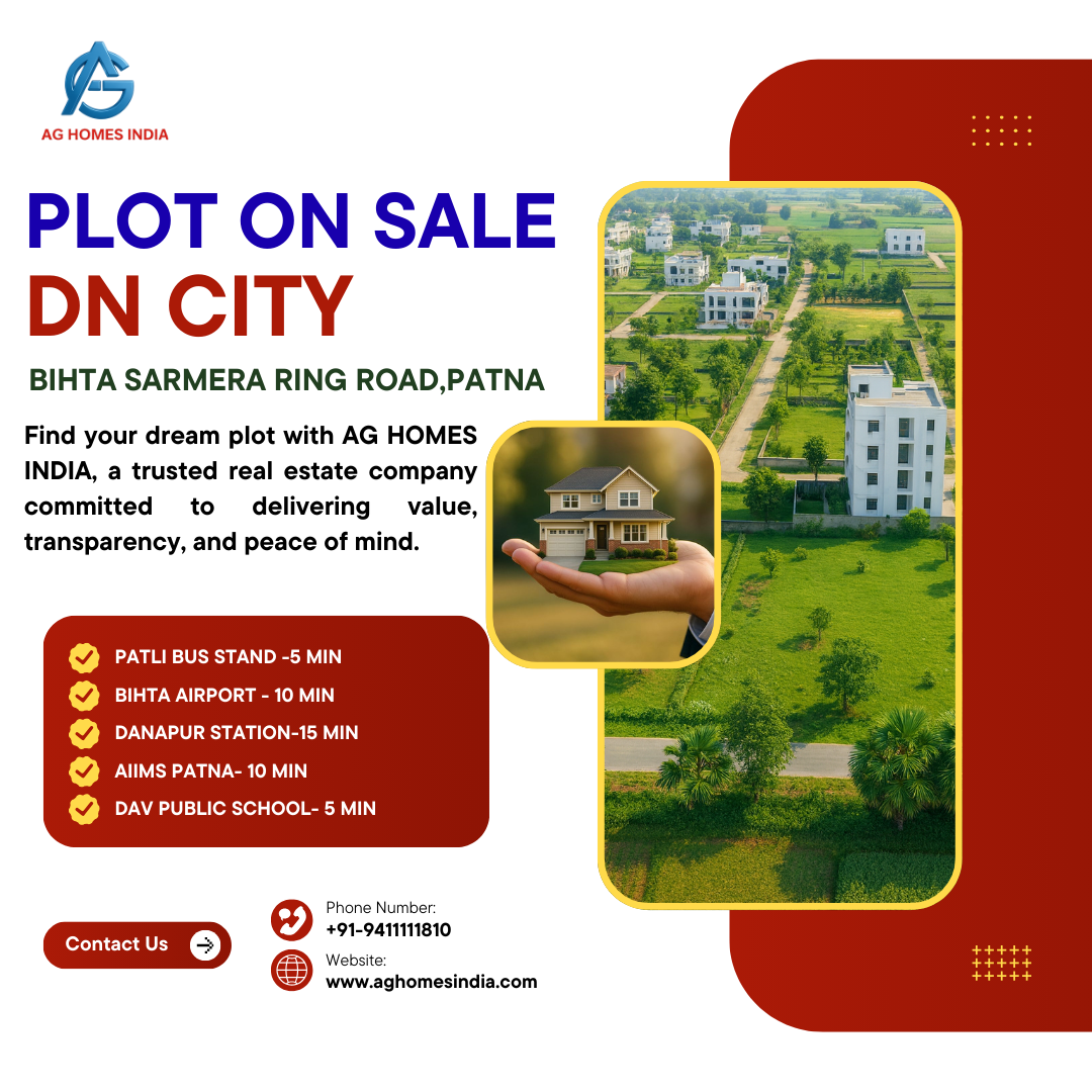 Premium Plots on Sale in DN City – Build Your Dream Home with AG HOMES INDIA